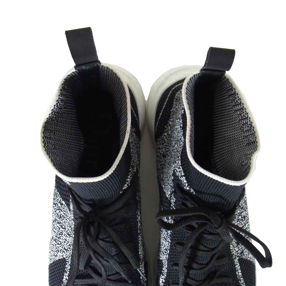 Christian Dior クリスチャンディオール 18SS B21 ハイカット ソックス スニーカー ブラック系 43【中古】