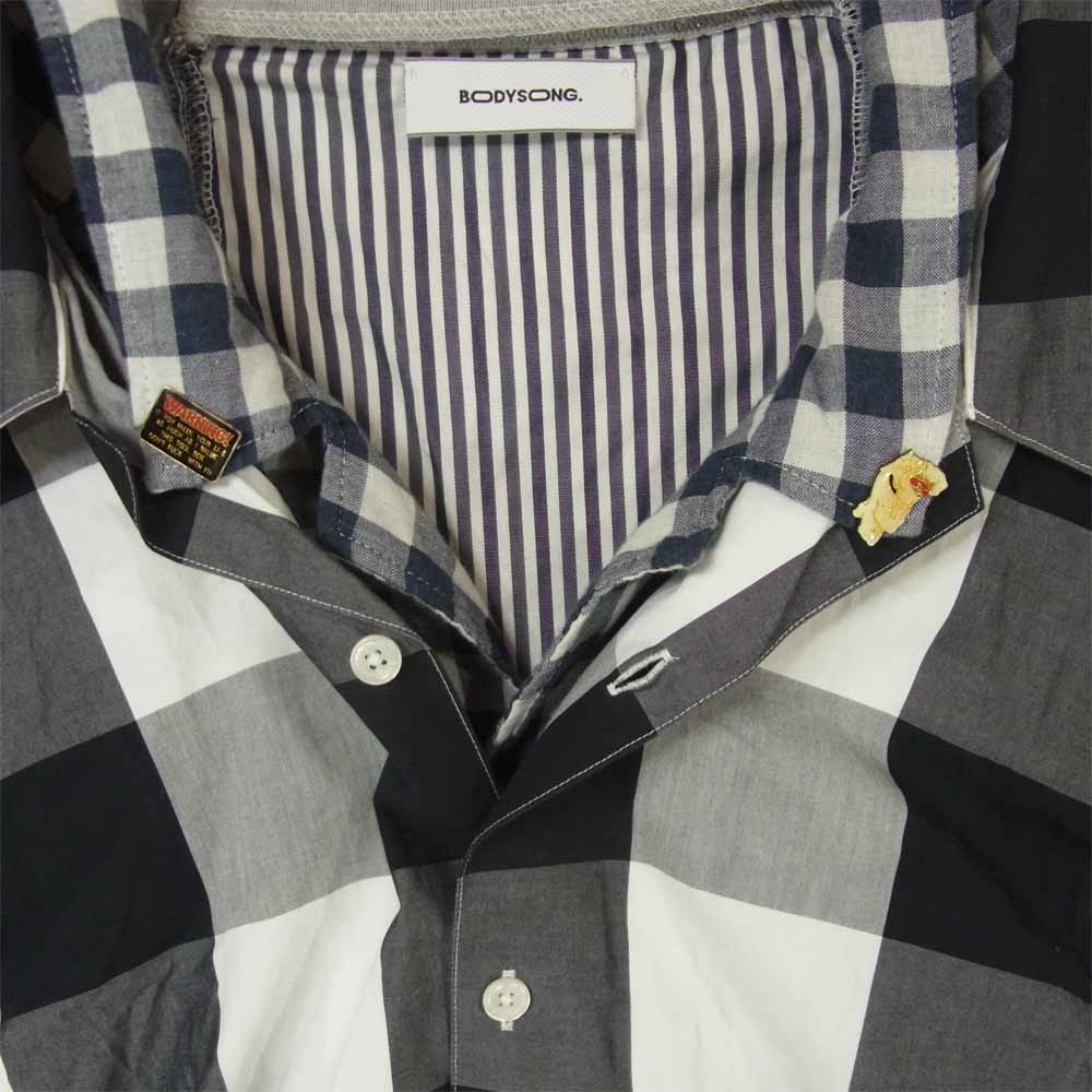 ボディソング 19AW BS19998 ROYAL FLASH ロイヤルフラッシュ 別注 レイヤード SH ショート 長袖 シャツ ブラック系 ホワイト系 ネイビー系【中古】