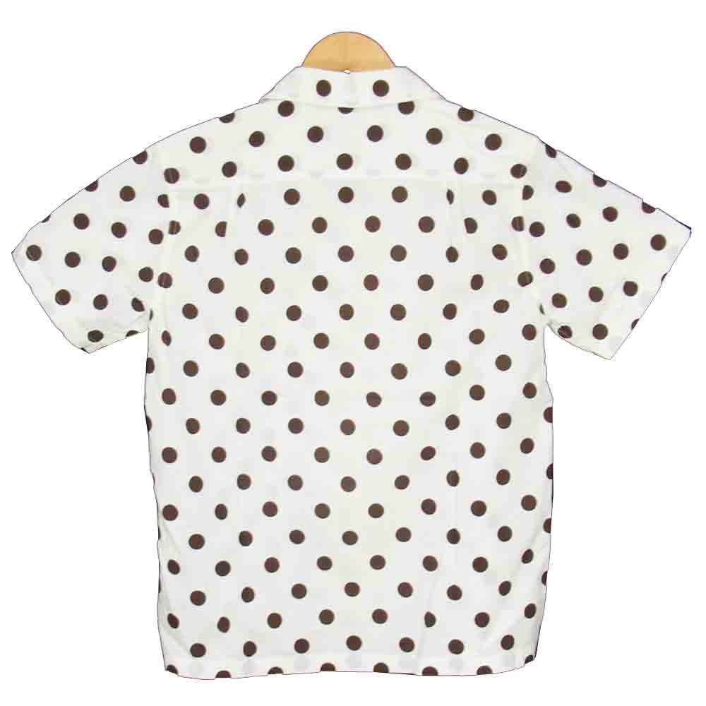 WACKO MARIA ワコマリア 17SS 17SS-WMS-HI21 HAWAIAN SHIRTS ハワイアン ドット アロハシャツ ベージュ系 M【中古】