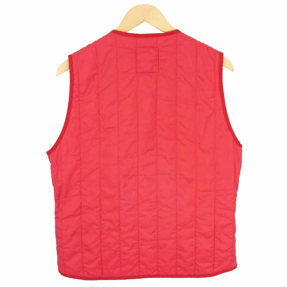 HYSTERIC GLAMOUR ヒステリックグラマー 0243AV01 プリマロフト 中綿 ベスト レッド系 M【中古】