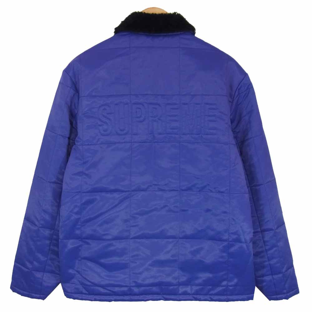 Supreme シュプリーム 20SS Quilted Cordura Lined Jacket キルテッド コーデュラ ライニング ジャケット パープル系 S【中古】