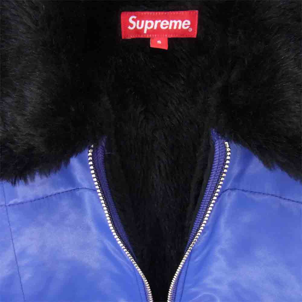 Supreme シュプリーム 20SS Quilted Cordura Lined Jacket キルテッド コーデュラ ライニング ジャケット パープル系 S【中古】