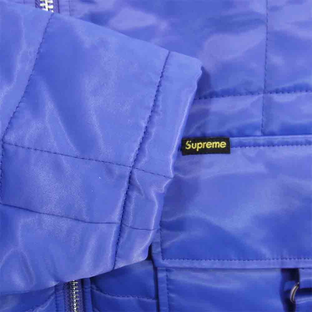 Supreme シュプリーム 20SS Quilted Cordura Lined Jacket キルテッド コーデュラ ライニング ジャケット パープル系 S【中古】