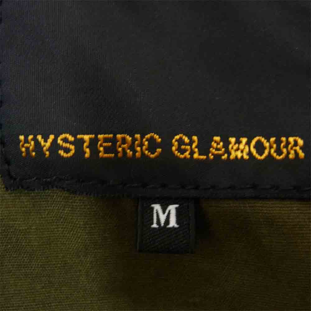 HYSTERIC GLAMOUR ヒステリックグラマー 02173AB26 ミリタリー MA-1 ジャケット カーキ系 M【中古】