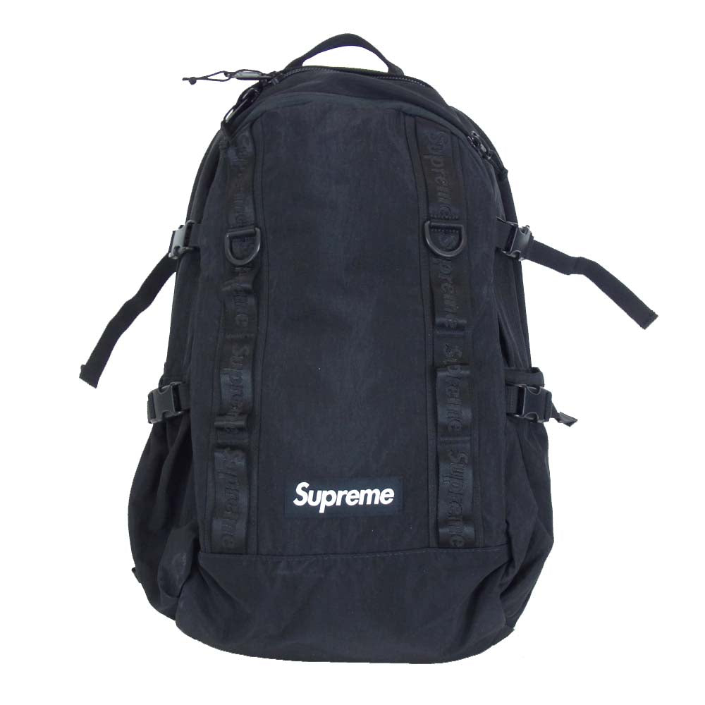 Supreme シュプリーム 20AW Backpack バックパック ブラック www