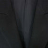 Yohji Yamamoto ヨウジヤマモト HR-J48-144 ロング シングル ピークドラペル ウール コート ブラック系【美品】【中古】