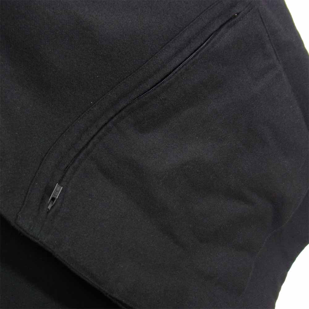 Yohji Yamamoto ヨウジヤマモト HR-J48-144 ロング シングル ピークドラペル ウール コート ブラック系【美品】【中古】