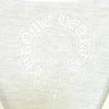 CHROME HEARTS クロムハーツ（原本無） 国内正規品 スクロール ラベル フレア プリント ポケット Tシャツ ホワイト系 S【中古】