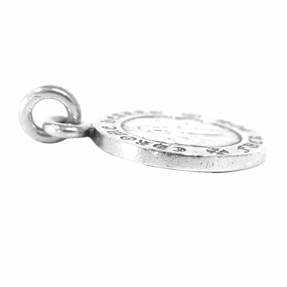CHROME HEARTS クロムハーツ（原本無） エンジェル メダル チャーム ペンダントトップ シルバー925 シルバー系【中古】