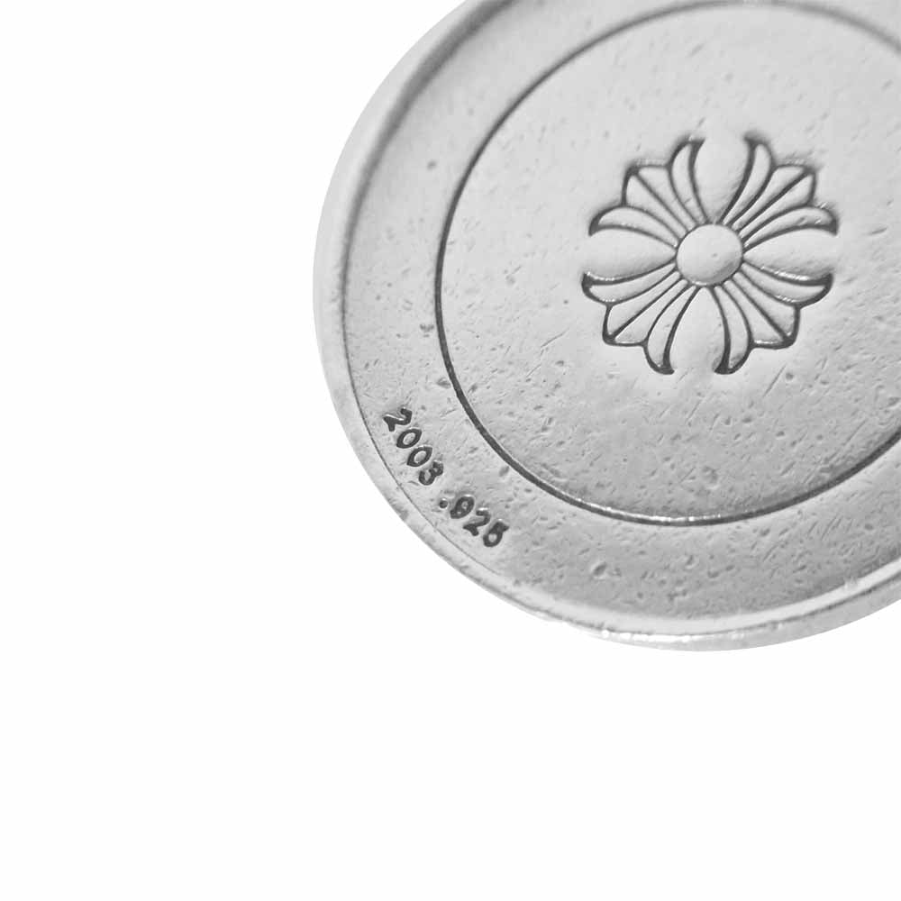 CHROME HEARTS クロムハーツ（原本無） エンジェル メダル チャーム ペンダントトップ シルバー925 シルバー系【中古】