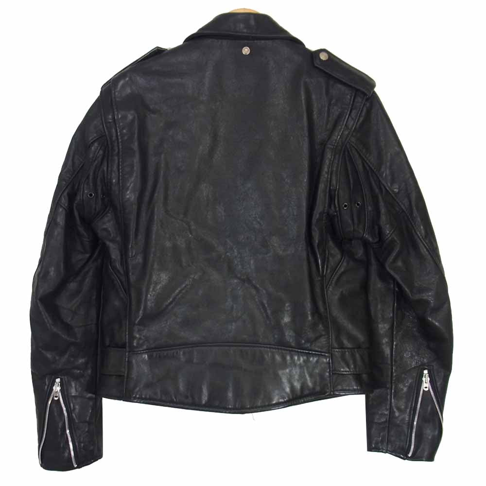 schott ショット PERFECTO パーフェクト ダブル ライダース ジャケット ブラック系 38【中古】