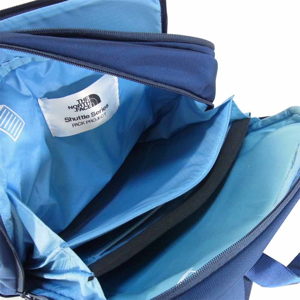THE NORTH FACE ノースフェイス NM81603 Shuttle Daypack シャトル デイパック PACK PROJECT ブルー系【中古】