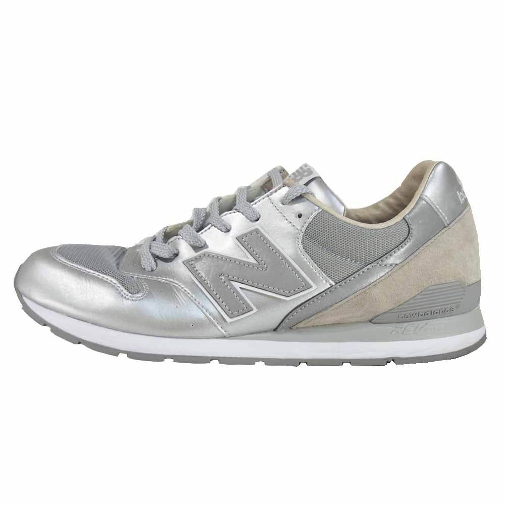 NEW BALANCE ニューバランス MRL996UA B&T ユナイテッドアローズ スニーカー シルバー系 US11【中古】