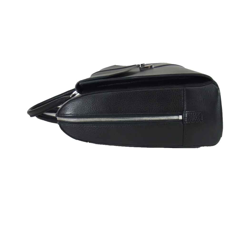 PELLE MORBIDA ペッレモルビダ PMO-HMB002 Maiden Voyage ブリーフ ケース ビジネス バッグ ブラック系【美品】【中古】