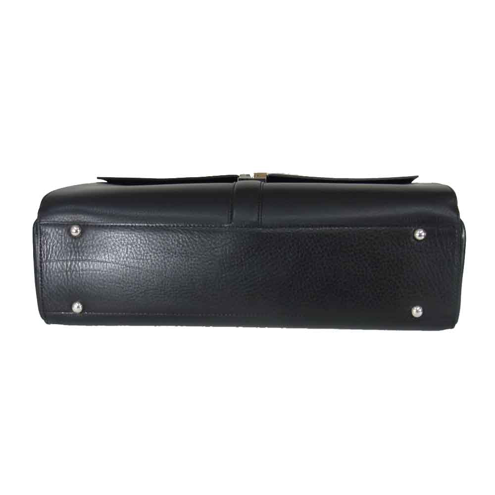 PELLE MORBIDA ペッレモルビダ PMO-HMB002 Maiden Voyage ブリーフ ケース ビジネス バッグ ブラック系【美品】【中古】