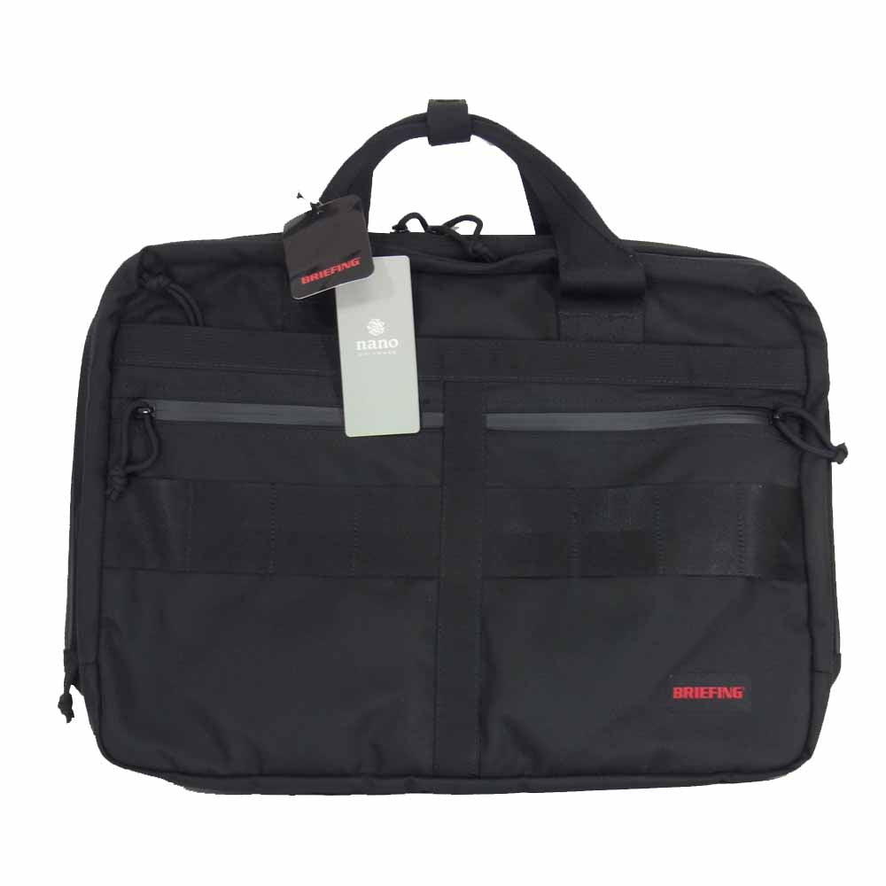 BRIEFING ブリーフィング BRM191B18 MODULE LINER MW WP モジュール ライナー 2way ショルダー トート バッグ ブラック系【新古品】【未使用】【中古】