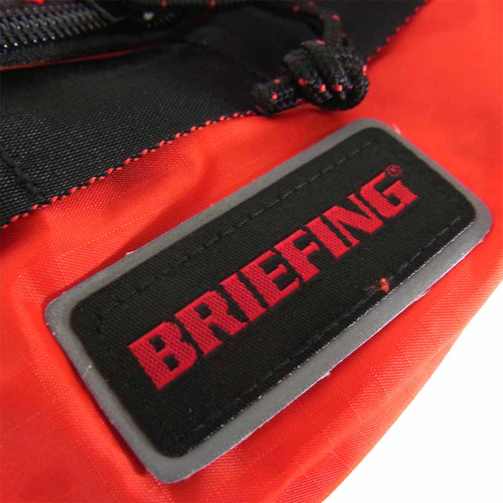 BRIEFING ブリーフィング BRA201L23 MINI POD SL PACKABLE DC ミニ ポッド パッカブル ウエスト ポーチ レッド レッド系【新古品】【未使用】【中古】