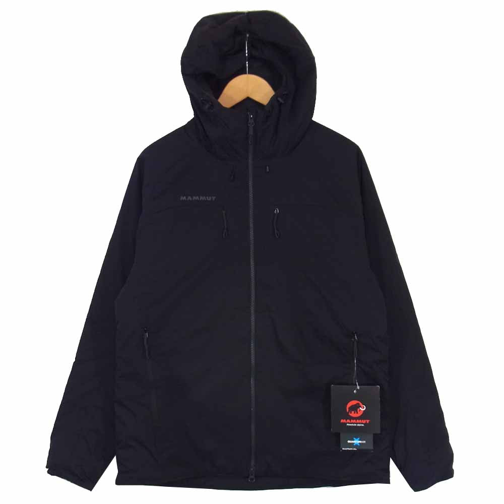 Mammut マムート 1013-00750 Rime IN Flex Hooded Jacket ライム フレックス  フーデット 中綿 ジャケット ブラック系 M【新古品】【未使用】【中古】