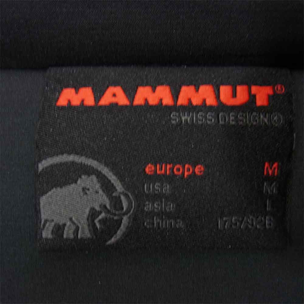 Mammut マムート 1013-00750 Rime IN Flex Hooded Jacket ライム フレックス  フーデット 中綿 ジャケット ブラック系 M【新古品】【未使用】【中古】