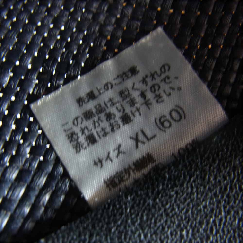 WACKO MARIA ワコマリア レオパード リボン パナマハット ブラック系 XL【極上美品】【中古】