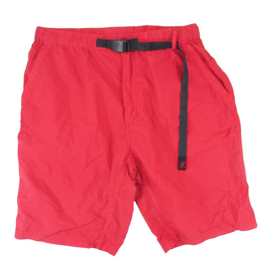 WHITE MOUNTAINEERING ホワイトマウンテニアリング WM2071421 × gramicci グラミチ GARMENT DYED EASY SHORT PANTS ショートパンツ  レッド系 4【美品】【中古】