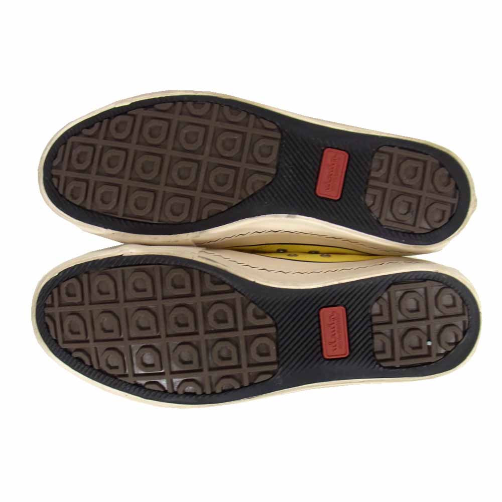 VISVIM ビズビム 19SS 0119101001003 SKAGWAY LO PATTEN スニーカー イエロー系 US11【美品】【中古】