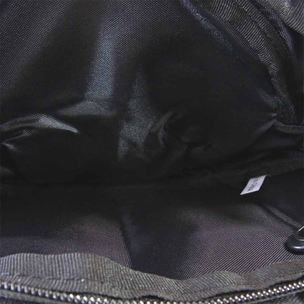 HYSTERIC GLAMOUR ヒステリックグラマー 0219QB09 CORDURA コーデュラ 缶バッジ ウエスト バッグ ブラック系【美品】【中古】