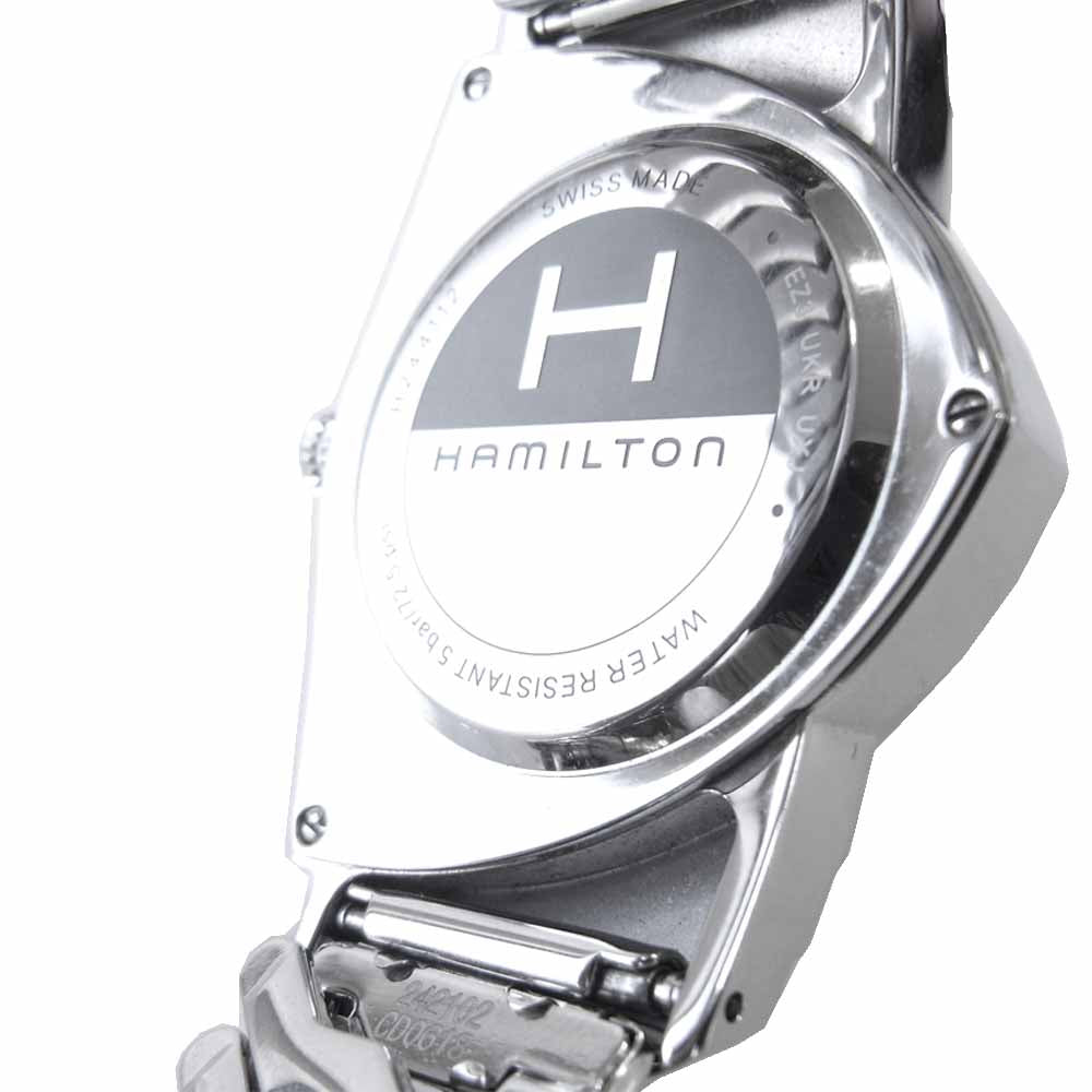 HAMILTON ハミルトン H24411232 Ventura Quartz ベンチュラ クォーツ 時計 シルバー系【中古】
