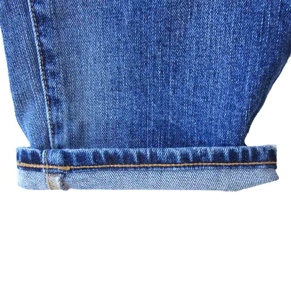 レッドカード 71806-KIM  ウォッシュド テーパード エース  デニム パンツ インディゴブルー系 30【新古品】【未使用】【中古】