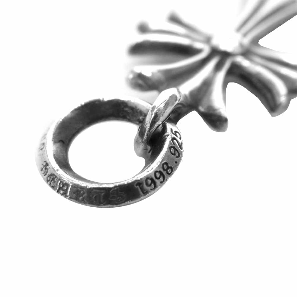 CHROME HEARTS クロムハーツ（原本無） タイニー CH クロス トップ シルバー系【中古】
