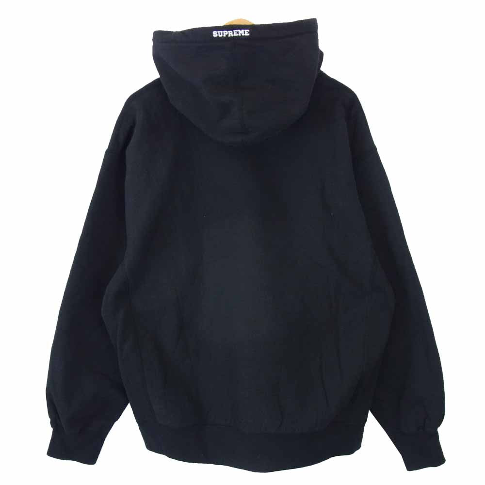 Supreme シュプリーム 20AW 納品書付 S Logo Hooded Sweatshirt ロゴ フーデッド スウェット シャツ パーカー ブラック系 L【美品】【中古】