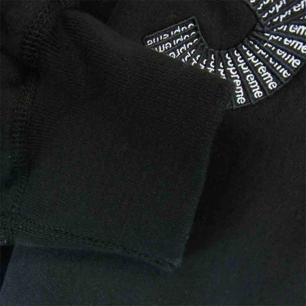 Supreme シュプリーム 20AW 納品書付 S Logo Hooded Sweatshirt ロゴ フーデッド スウェット シャツ パーカー ブラック系 L【美品】【中古】