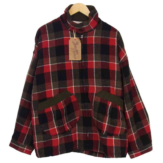 TENDERLOIN テンダーロイン 20AW WOOL SWING TOP ウール スウィング トップ レッド系 L【新古品】【未使用】【中古】