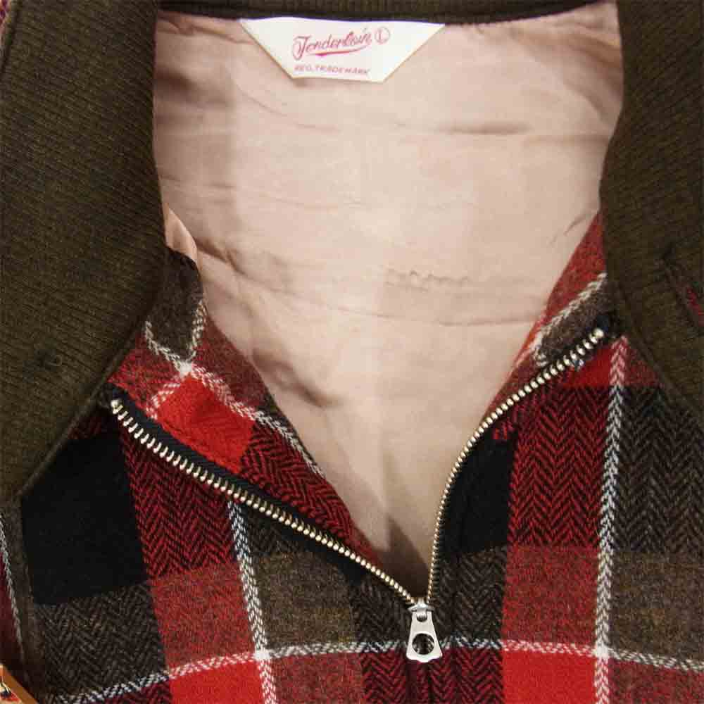 TENDERLOIN テンダーロイン 20AW WOOL SWING TOP ウール スウィング トップ レッド系 L【新古品】【未使用】【中古】