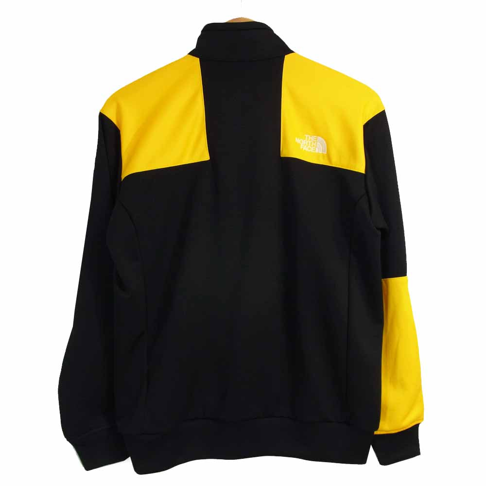 THE NORTH FACE ノースフェイス NT11950 Jersey Jacket ジャージ ジャケット 黒×黄 M【美品】【中古】
