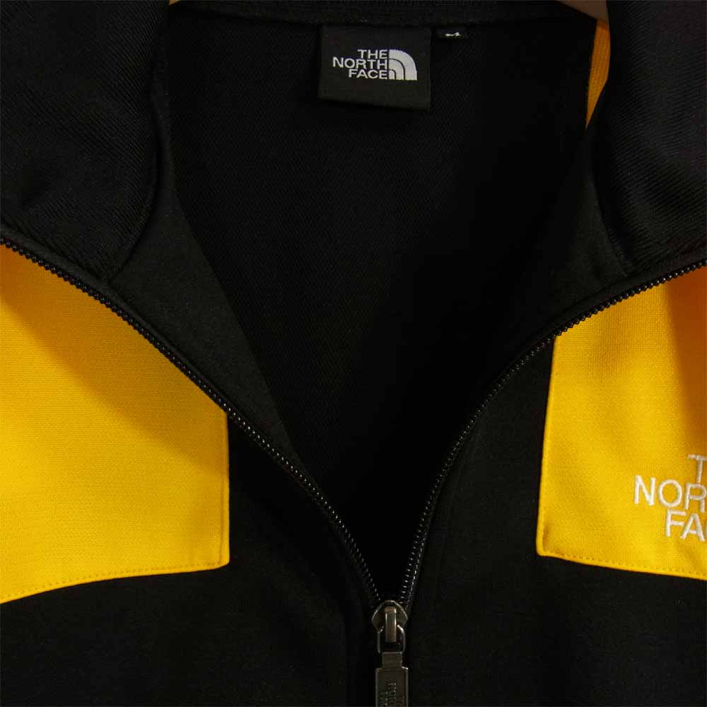 THE NORTH FACE ノースフェイス NT11950 Jersey Jacket ジャージ ジャケット 黒×黄 M【美品】【中古】