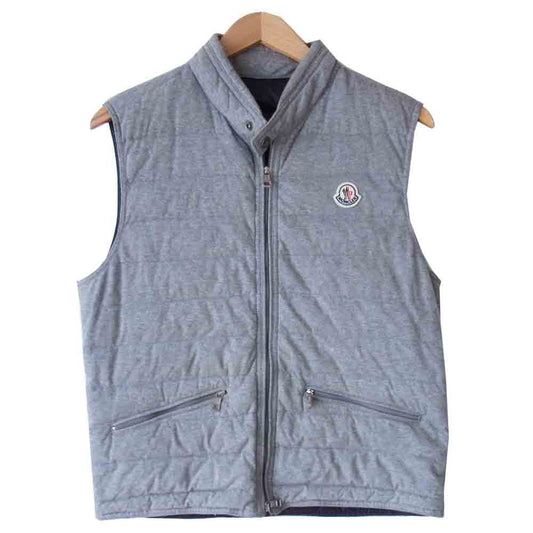 MONCLER モンクレール 国内正規品 GERARD GILET ジェラール ダウン ベスト グレー系 1【中古】