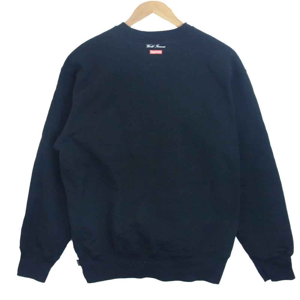 Supreme シュプリーム 20AW Aerial Crew Neck プリント スウェット ブラック系 S【中古】