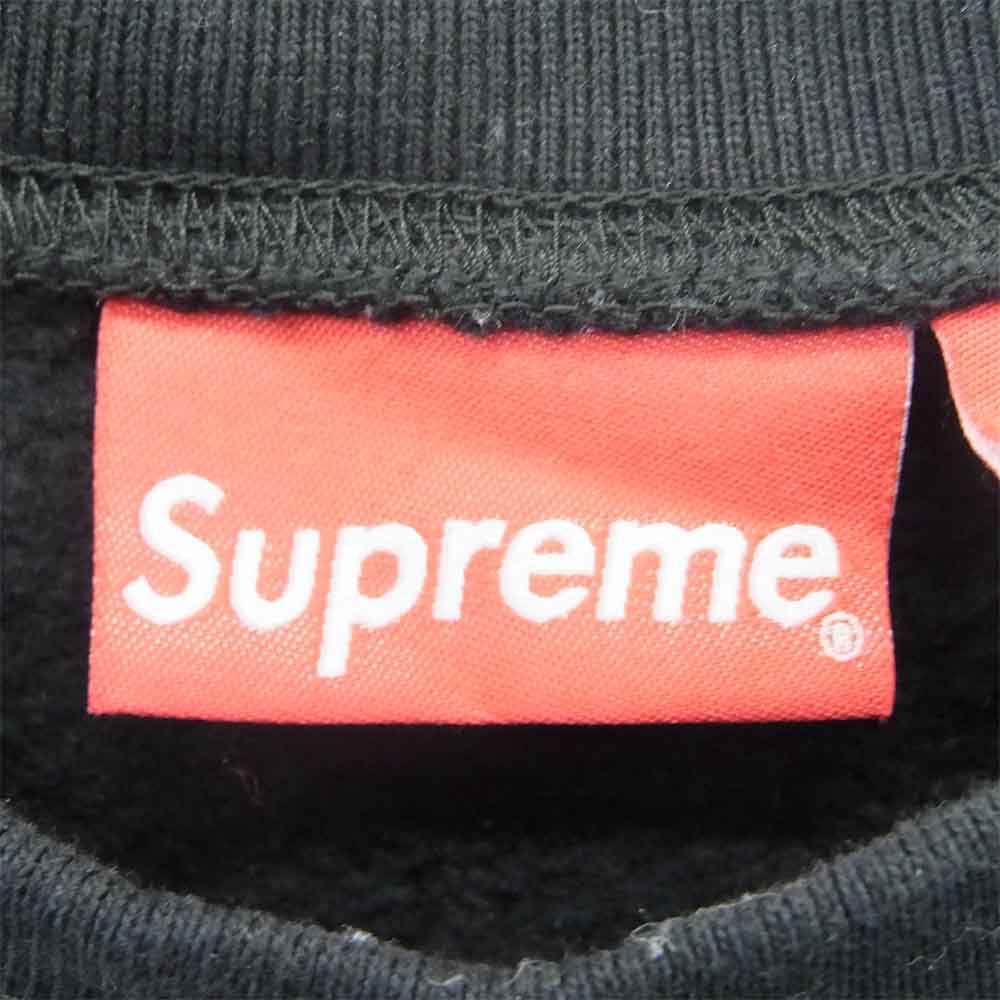Supreme シュプリーム 20AW Aerial Crew Neck プリント スウェット ブラック系 S【中古】
