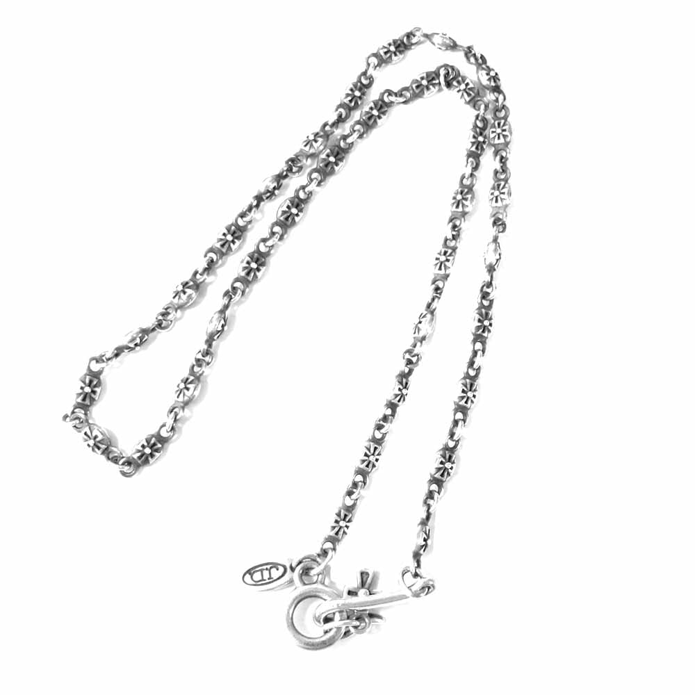 Justin Davis ジャスティンデイビス SNJ125 Tiny Cross Chain タイニー クロス チェーン シルバー系【中古】