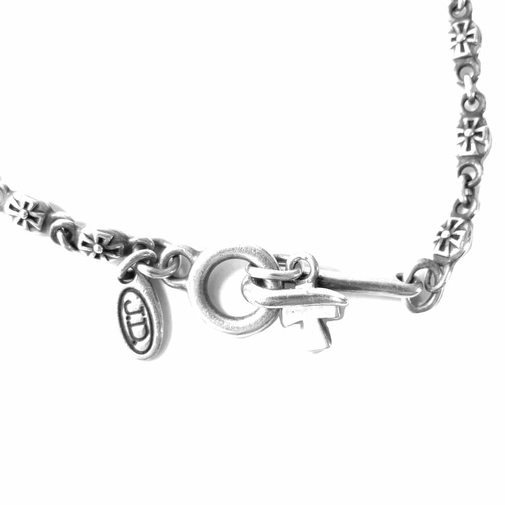 Justin Davis ジャスティンデイビス SNJ125 Tiny Cross Chain タイニー クロス チェーン シルバー系【中古】