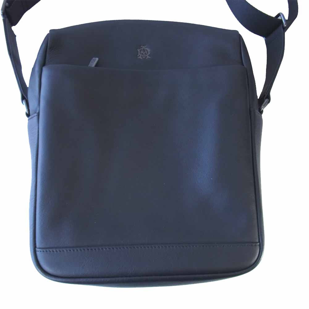 Dunhill ダンヒル  L3S161A Traveller トラベラー レザー ショルダー バッグ ブラック系【美品】【中古】