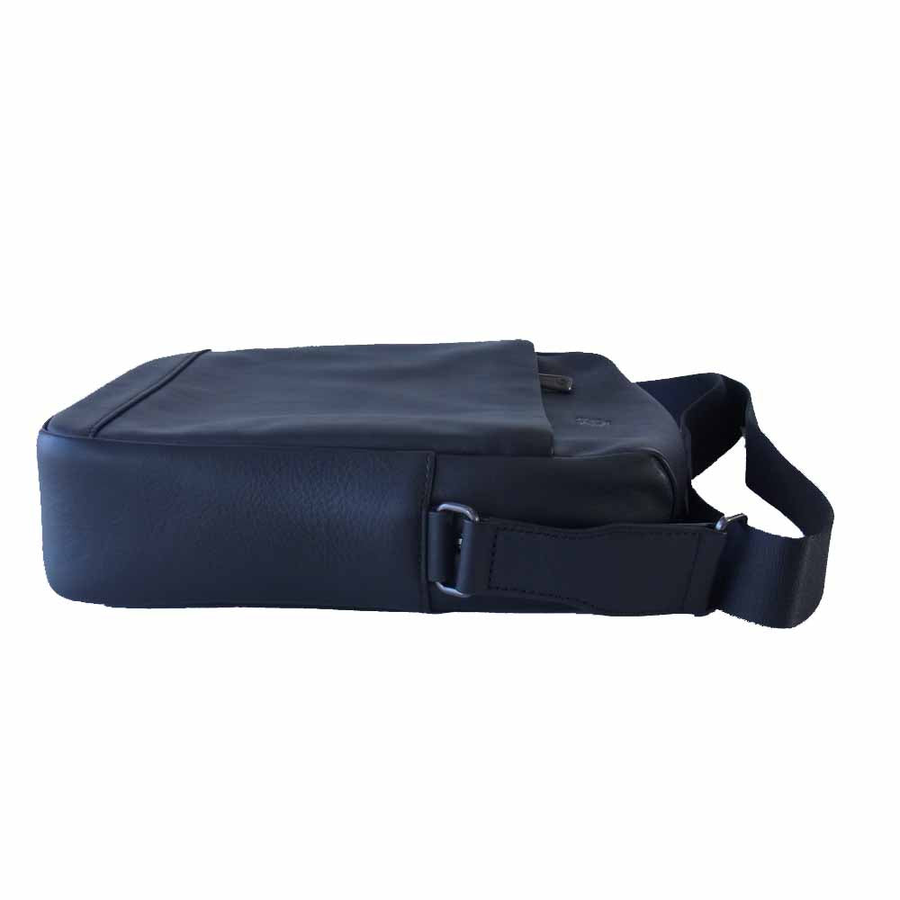 Dunhill ダンヒル  L3S161A Traveller トラベラー レザー ショルダー バッグ ブラック系【美品】【中古】