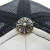 CHROME HEARTS クロムハーツ（原本無） 国内正規品 TRUCKER CAP メッシュ トラッカー キャップ ブラック系 OS【中古】