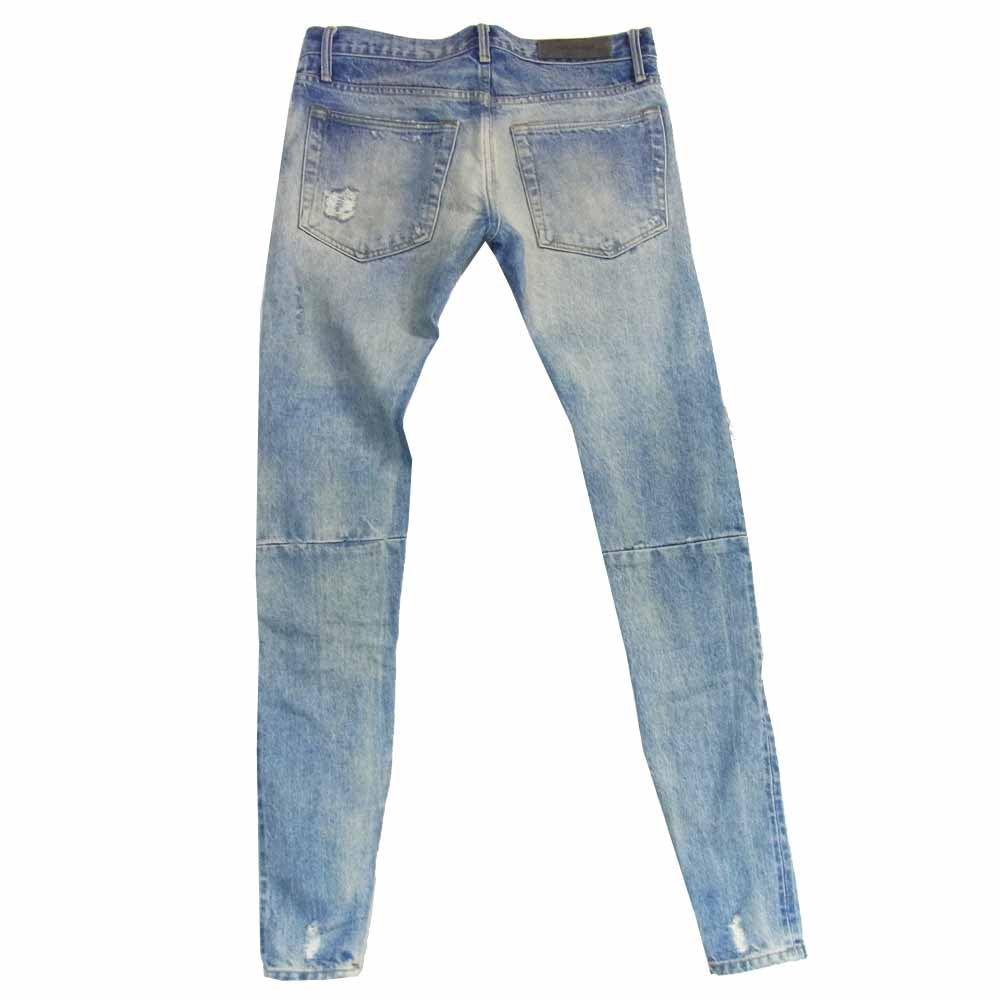 FEAR OF GOD フィアオブゴッド FOURTH Collection VINTAGE INDIGO JEAN フォースコレクション ヴィンテージ インディゴ ジーンズ インディゴブルー系 28【中古】