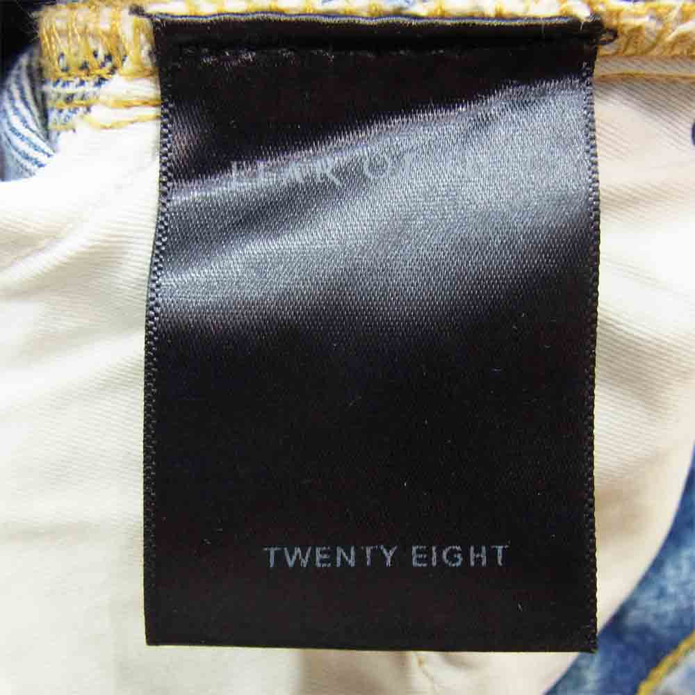 FEAR OF GOD フィアオブゴッド FOURTH Collection VINTAGE INDIGO JEAN フォースコレクション ヴィンテージ インディゴ ジーンズ インディゴブルー系 28【中古】
