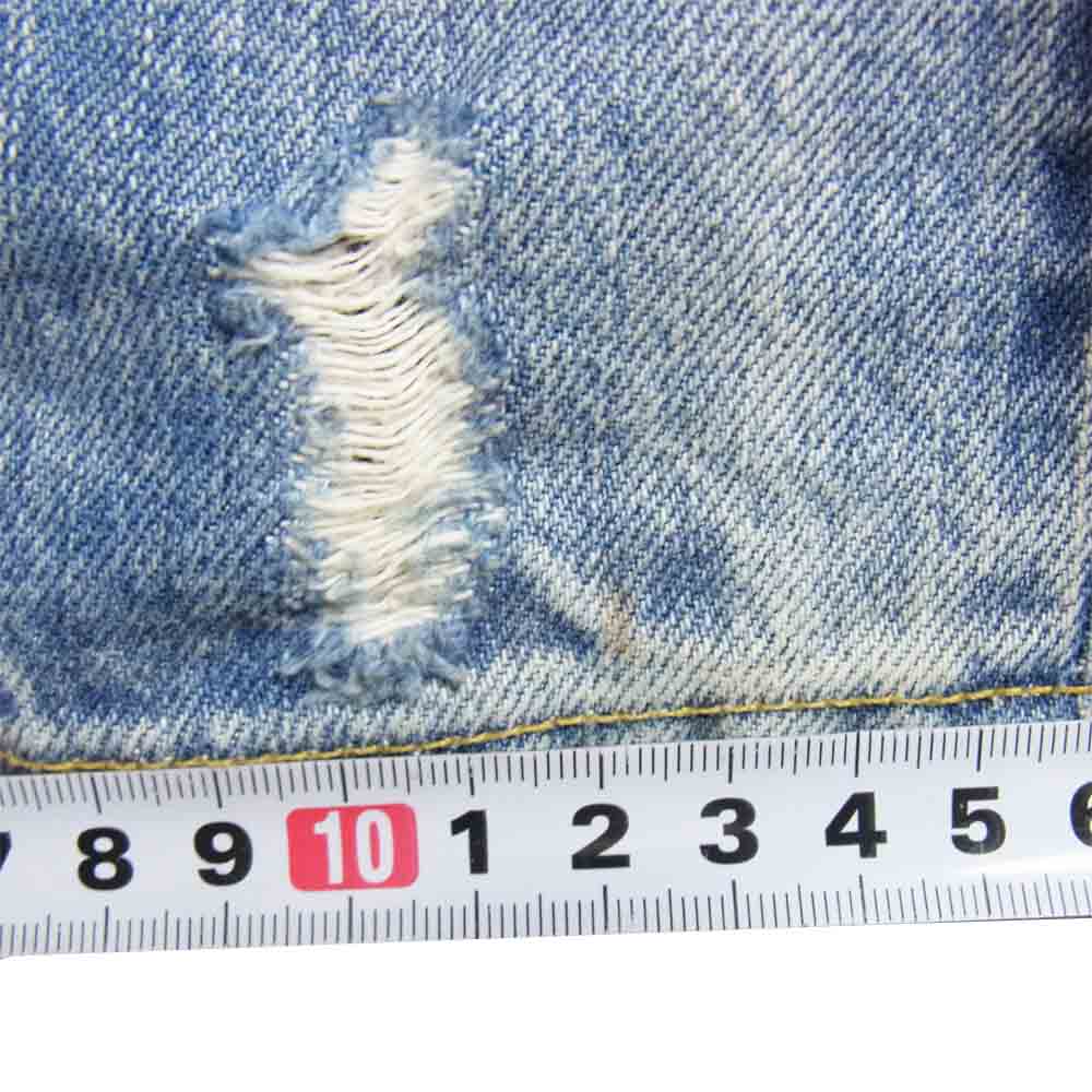 FEAR OF GOD フィアオブゴッド FOURTH Collection VINTAGE INDIGO JEAN フォースコレクション ヴィンテージ インディゴ ジーンズ インディゴブルー系 28【中古】