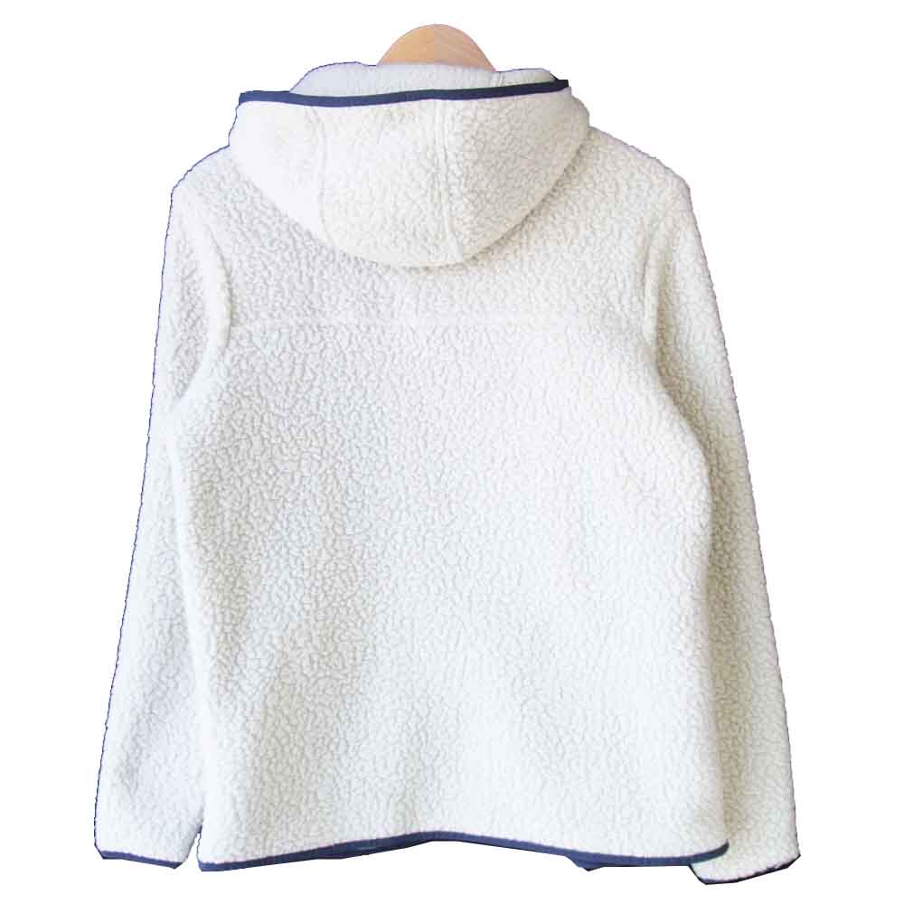 patagonia パタゴニア 19AW 22806FA19 レトロ パイル フーディ フリース ボア ジャケット ホワイト系 M【中古】