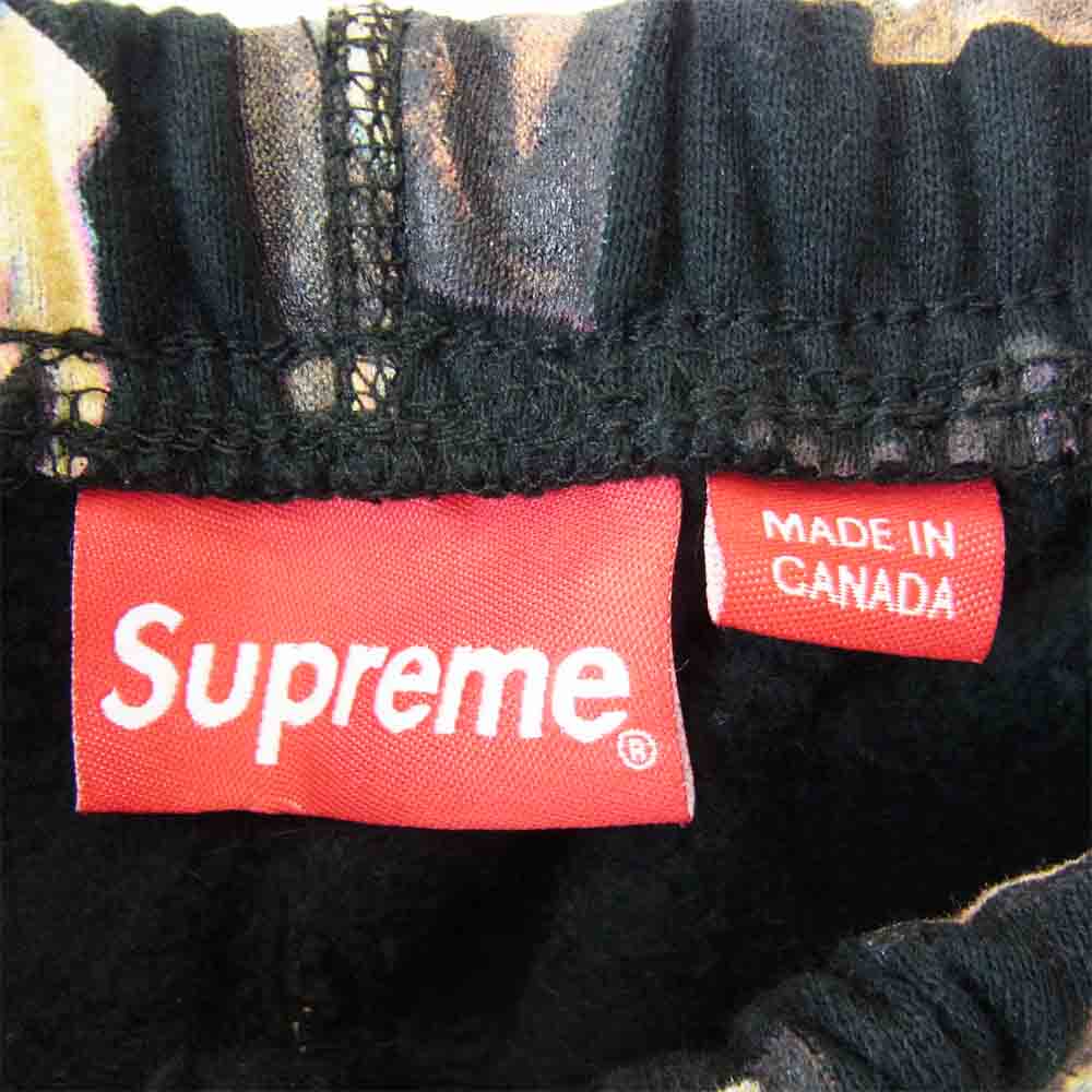 Supreme シュプリーム 17SS Thrills Sweat 総柄 スウェット パンツ マルチカラー系【美品】【中古】