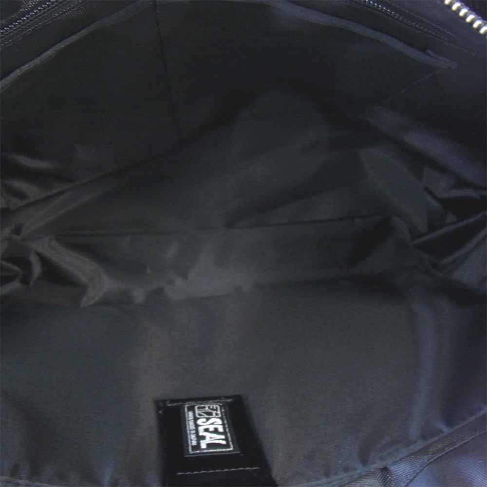 シール × 藤倉航装 AIR MODEL キルティング トート バッグ ブラック系【新古品】【未使用】【中古】